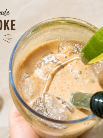 Dirty coke mocktail