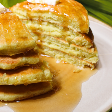 Easy Pandan Pancakes