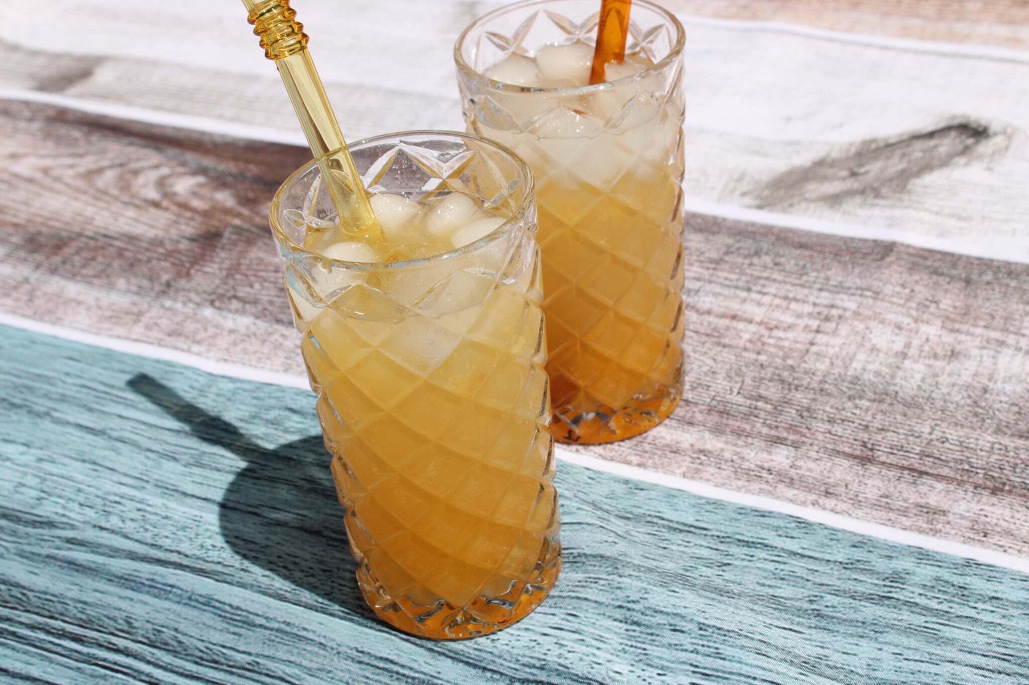 PEACH GINGER MOCKTAIL