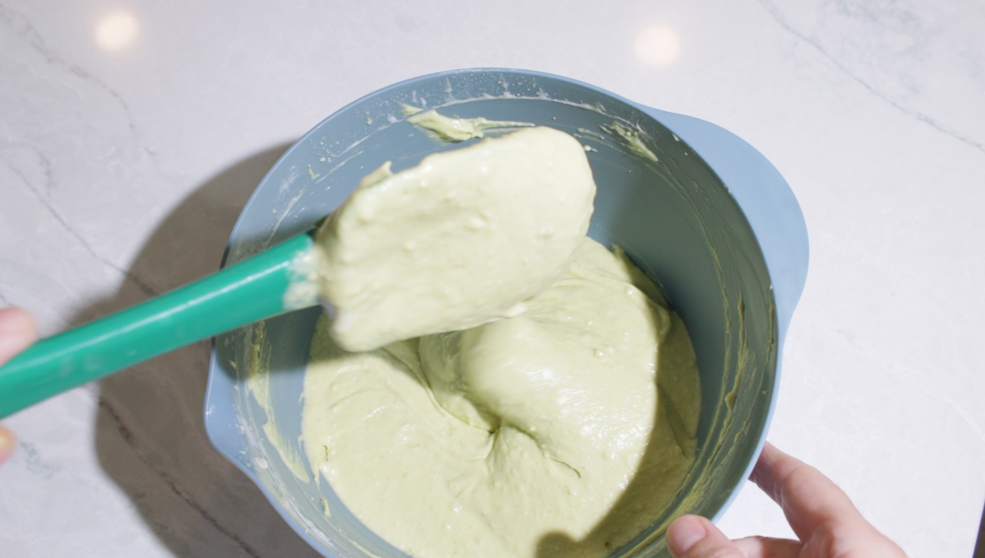Step1 Pandan Pancakes