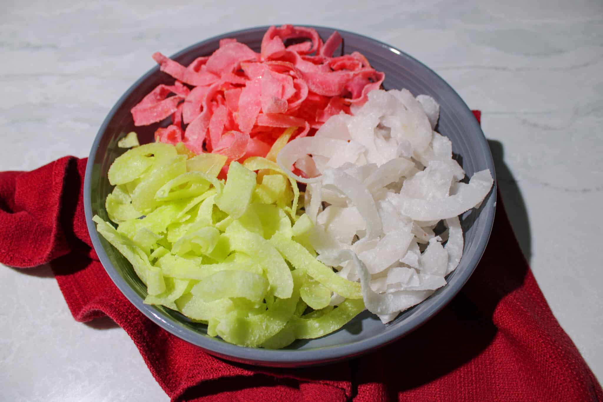 Vietnamese Candied Coconut Ribbons