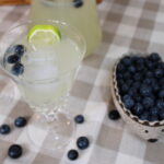 summer blueberry drink