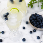 summer blueberry drink