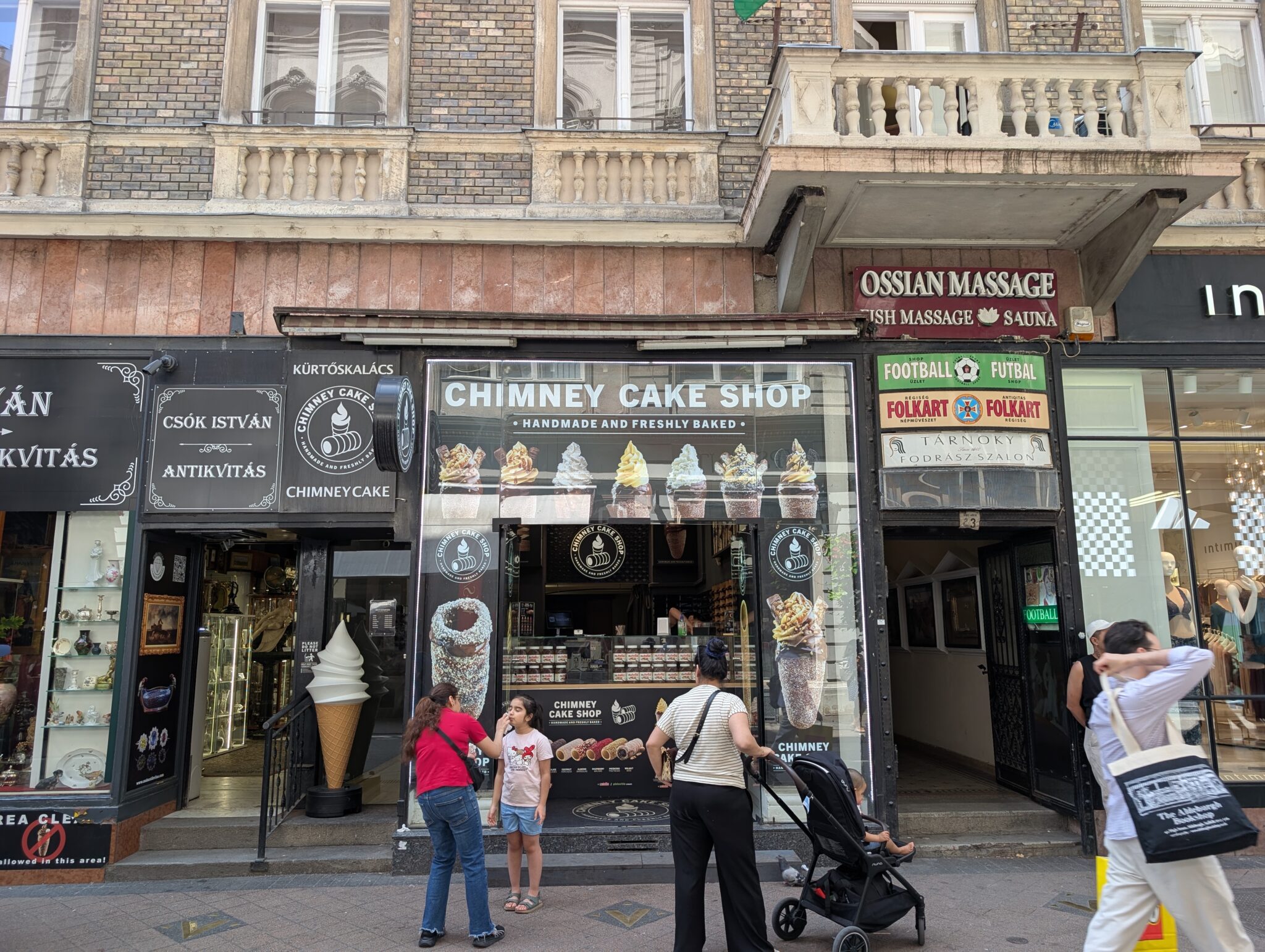 Hungarian Chimney Cake Shop