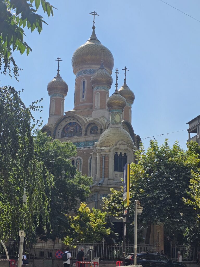 Bucharest Russian Church, officially known as the Church of Saint Nicholas, located in central Bucharest