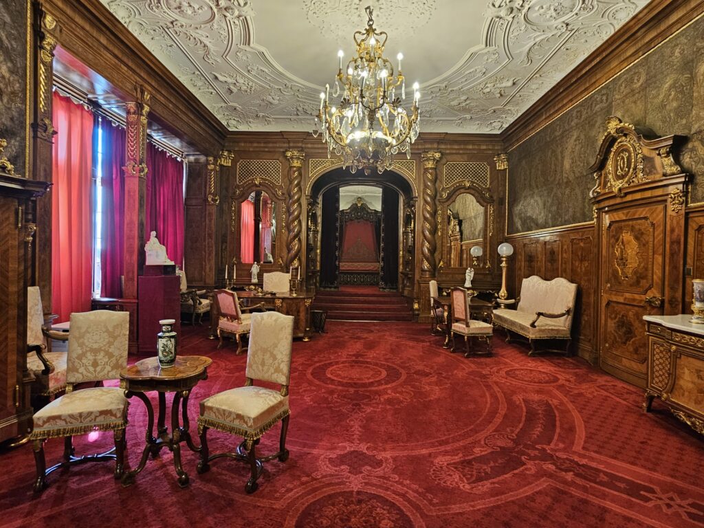 The Imperial Suite (Apartamentul Imperial) inside PeleÈ™ Castle