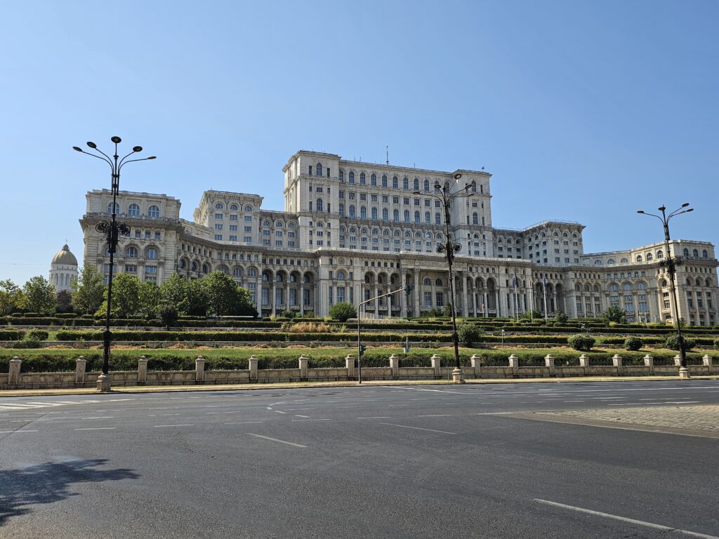 Palace of the Parliament (Palatul Parlamentului), built in the 1980’s.