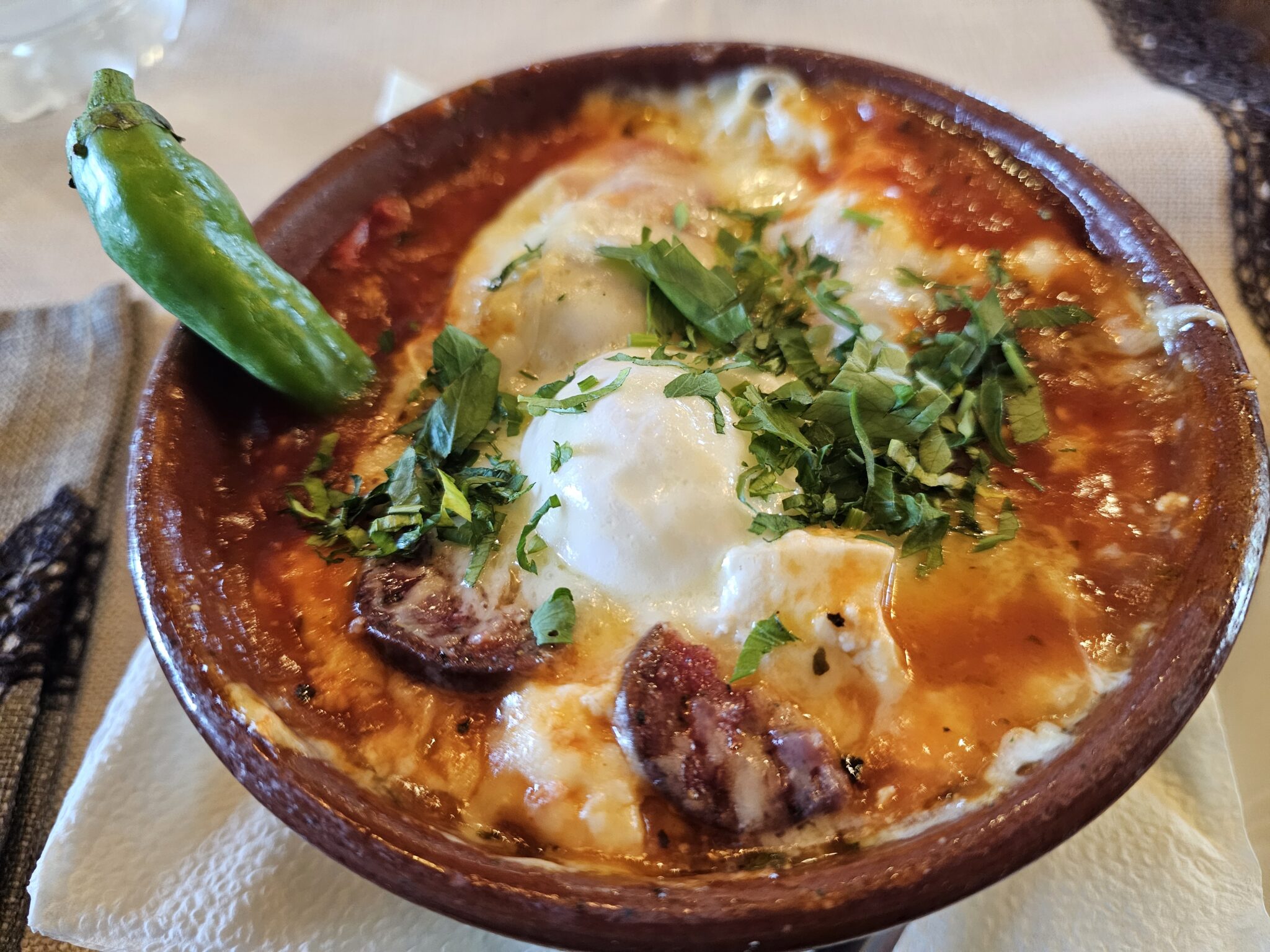 Bulgarian Food Bolyarski-Style Cheese