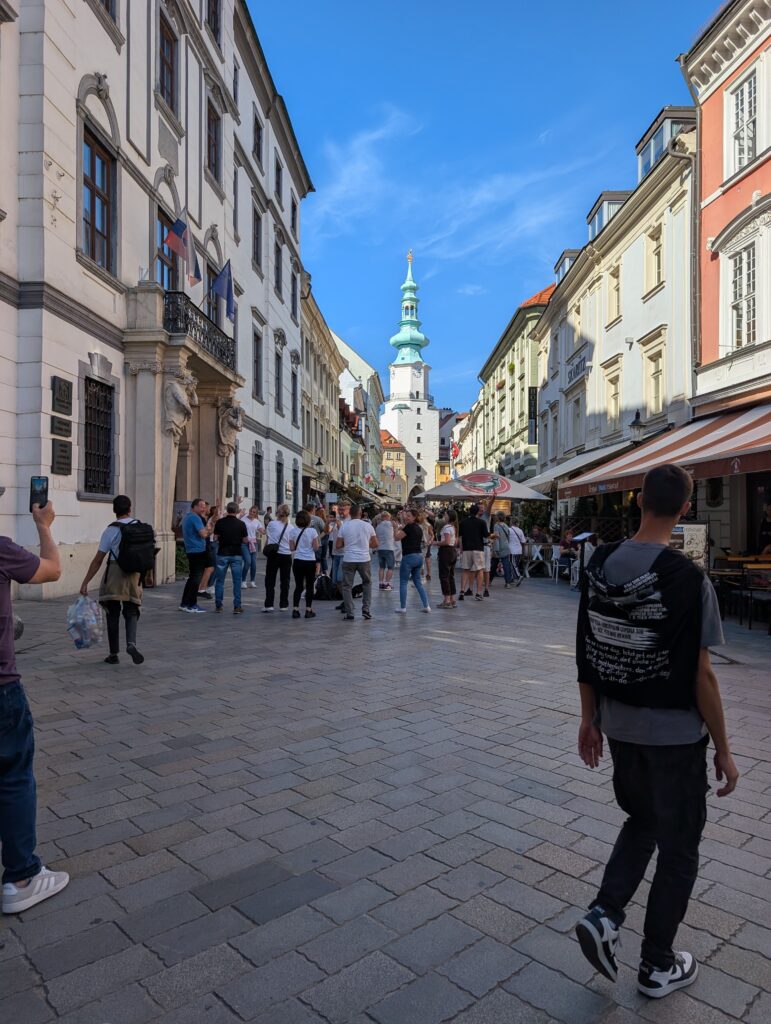 Michalská street in the Old Town