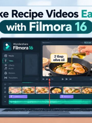 how to make cooking videos